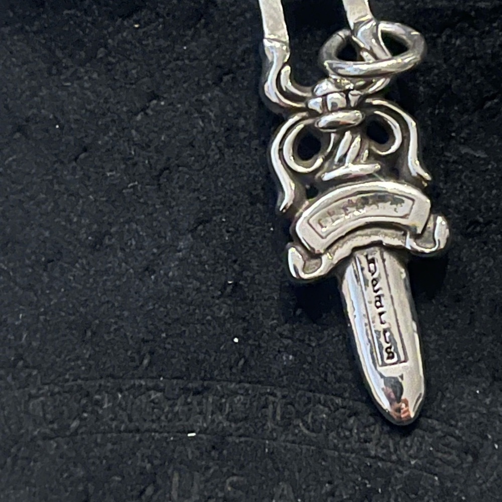 Chrome Hearts Dagger Pendant - .925 Sterling Silver - Picture 5 of 6